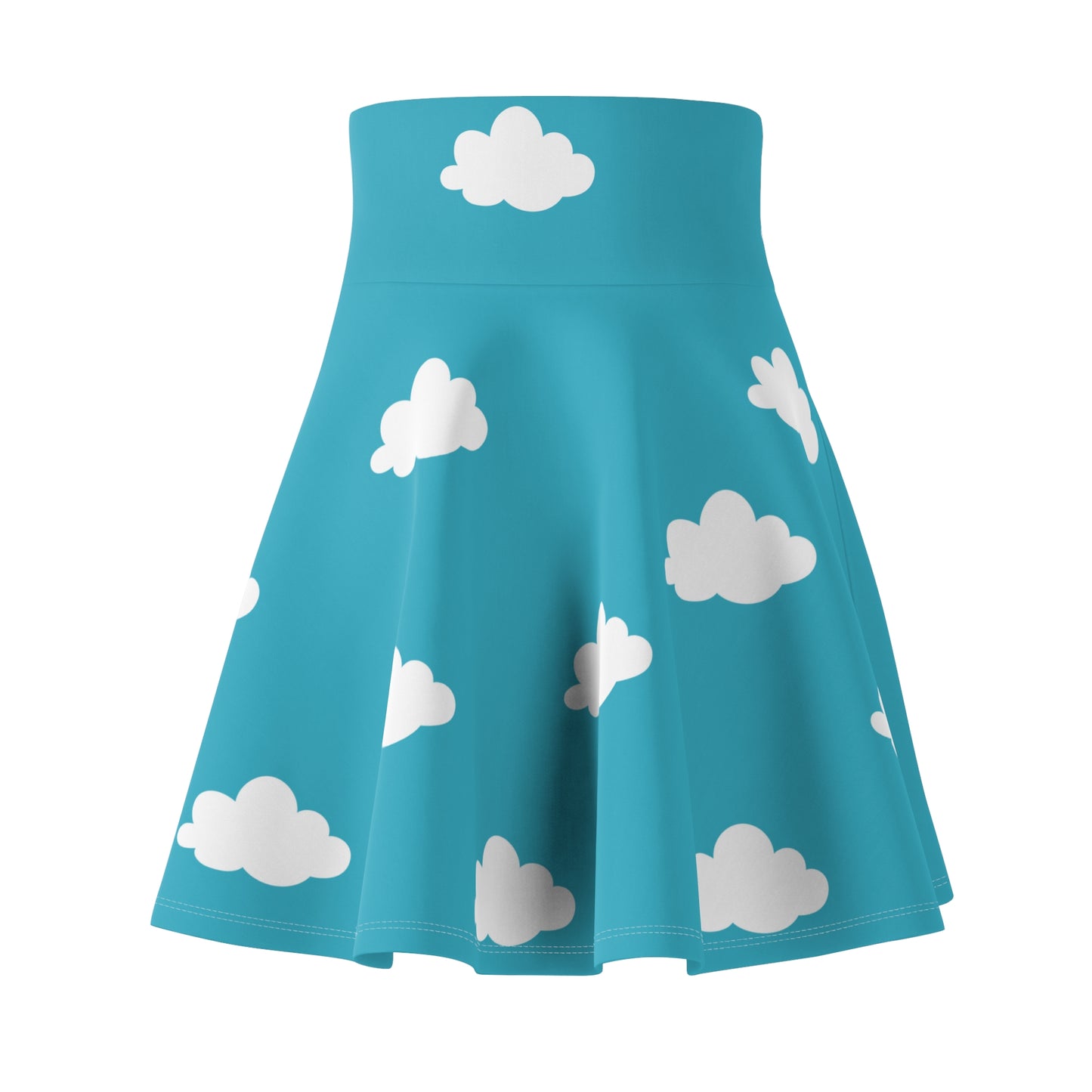 Cloudy Heaven Skater Skirt