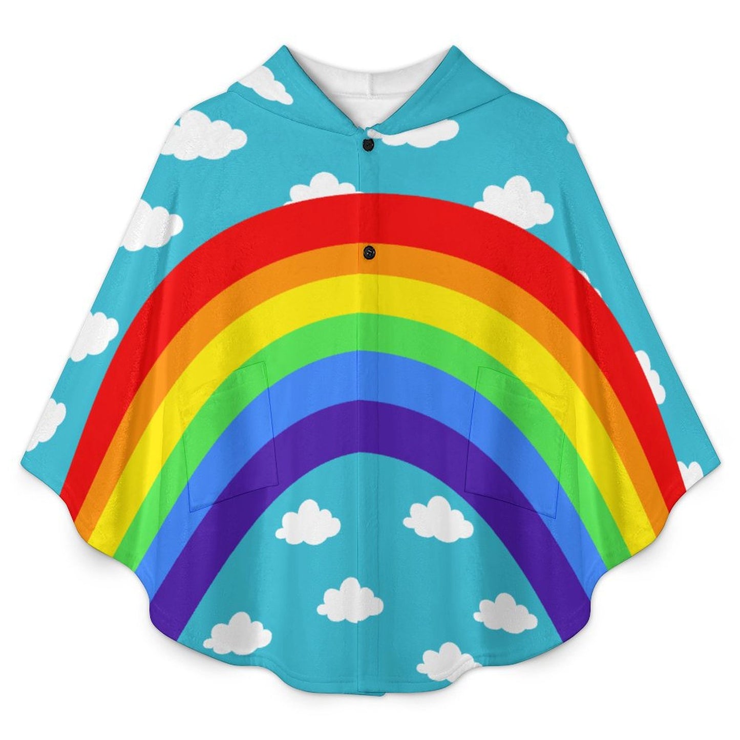 Clouds n Rainbows Cuddle Cloak