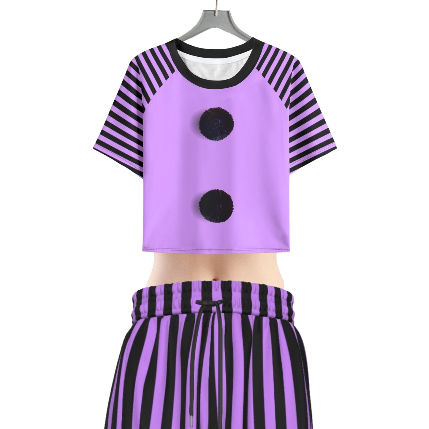 Amethyst Circus Crop Top