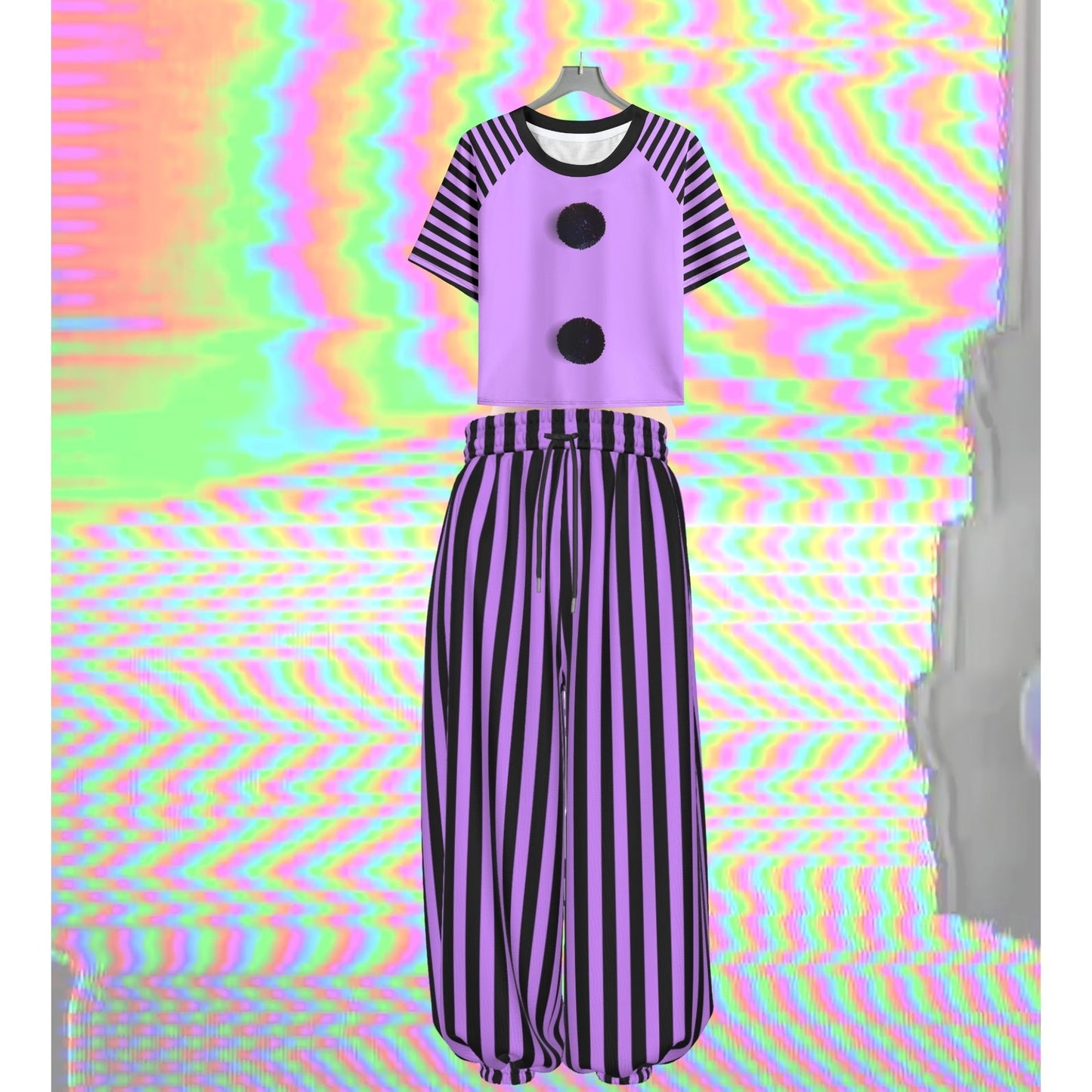 Amethyst Circus Crop Top