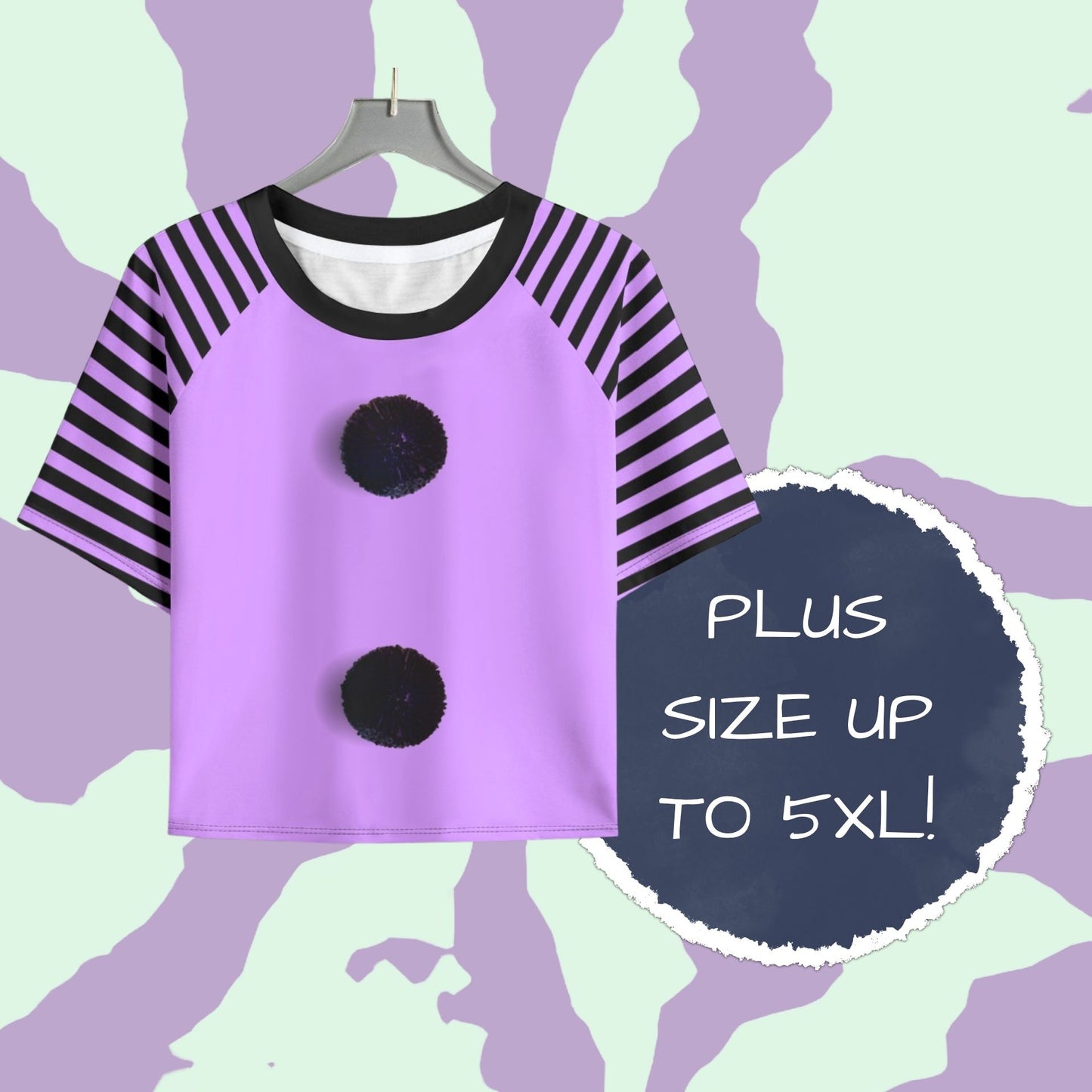 Amethyst Circus Crop Top