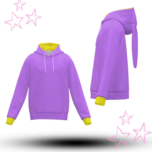 Amethyst Easter Bunny Ears Hoodie Pullover