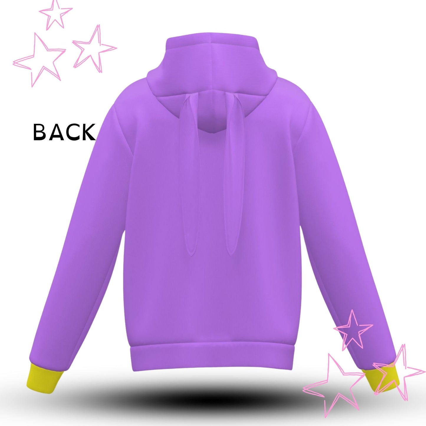 Amethyst Easter Bunny Ears Hoodie Pullover