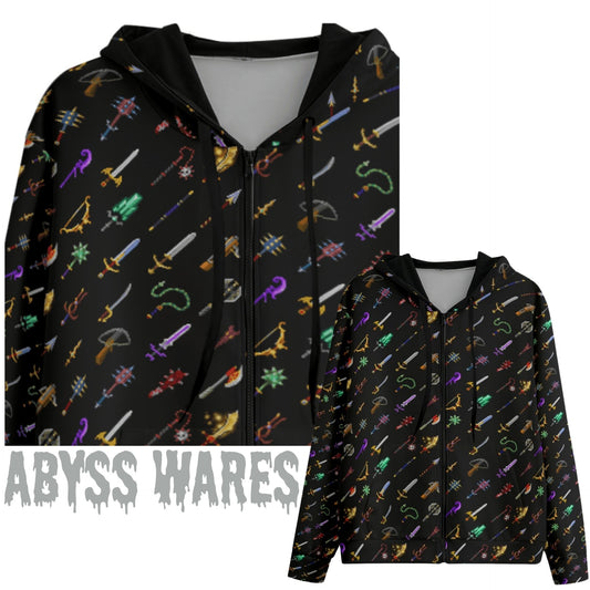 Arcade Arsenal Zip Up Hoodie