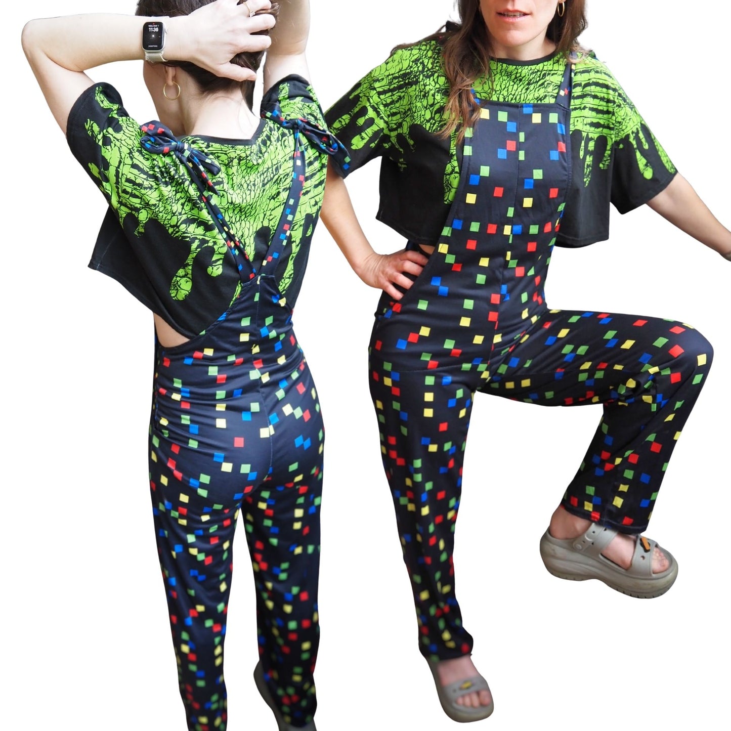 Monos Arcade Pixels Kidcore