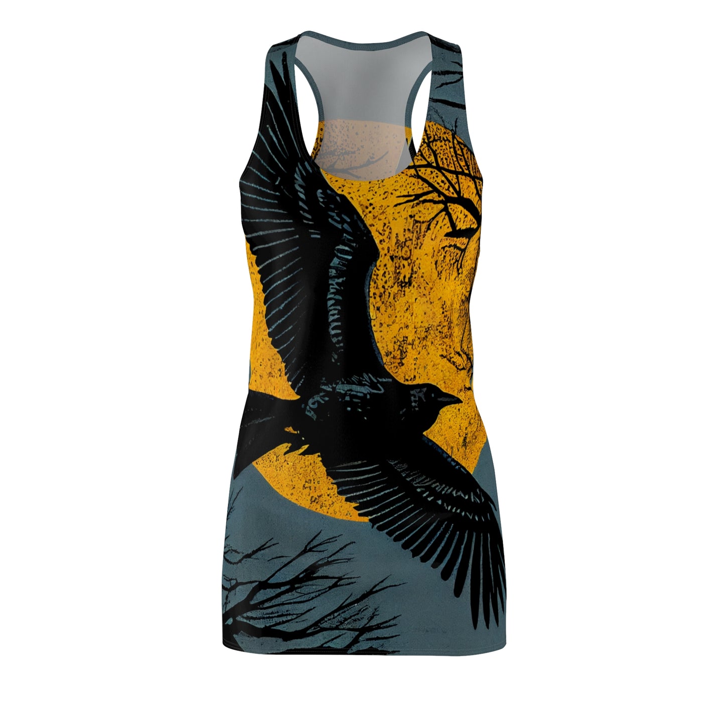 As The Crow Flies Tank Dress mini Halloween dress casual party dress