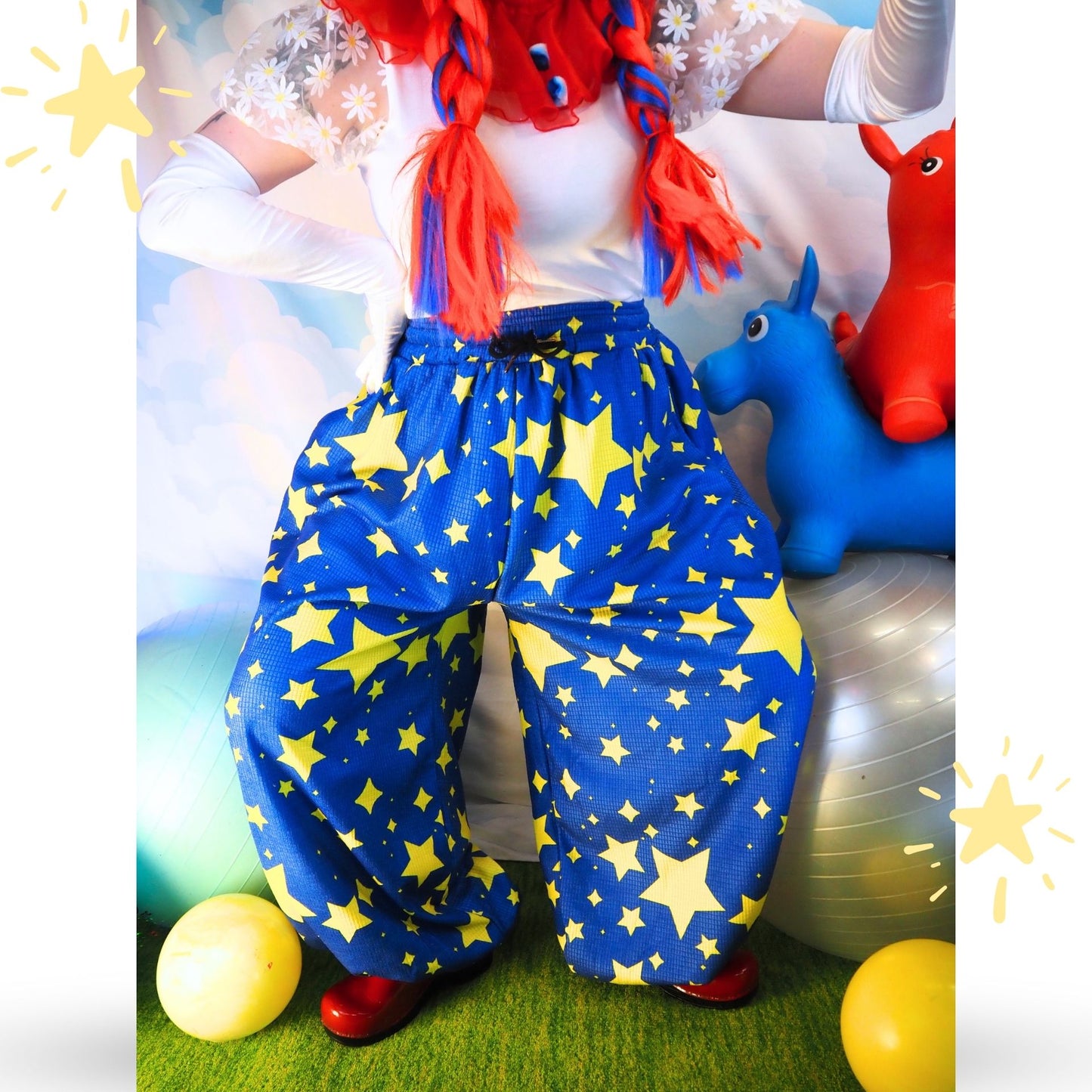 Nachtsternstaub-Clown-Pantaloons
