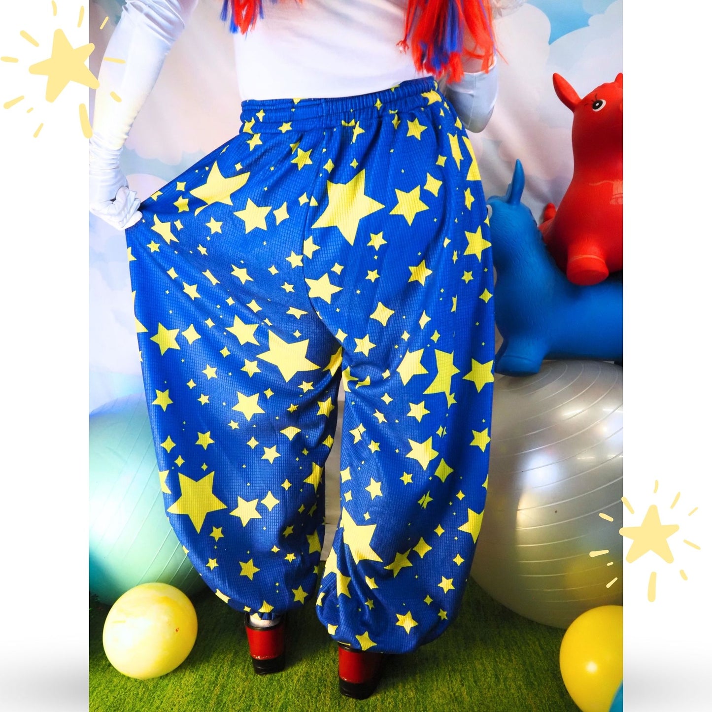 Nachtsternstaub-Clown-Pantaloons