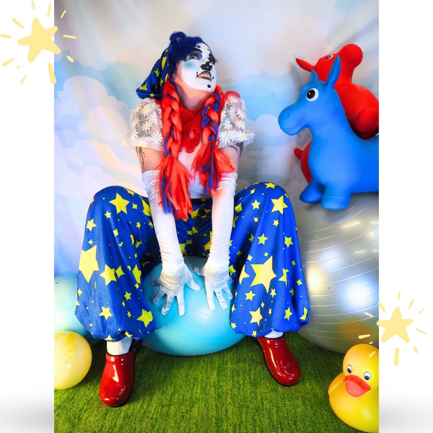 Nachtsternstaub-Clown-Pantaloons