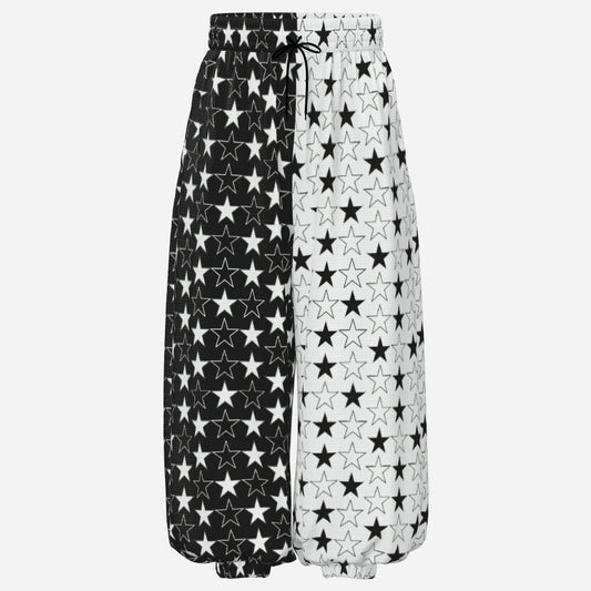 Baggy Pantaloons Star-Crossed Chaos Jester Clown Pants