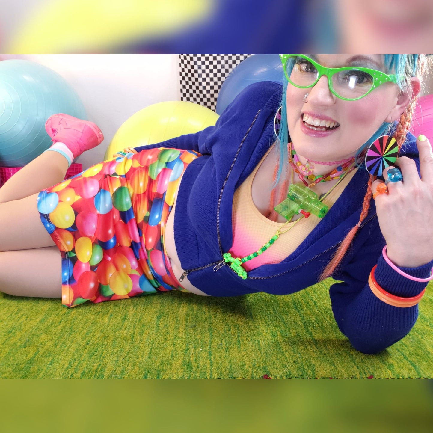 Balloonatic Party Skort