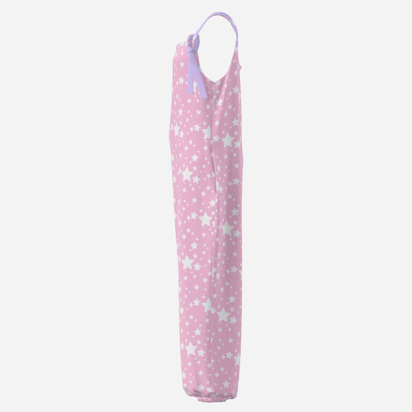 Balloony Braces Yume Stardust Pastel Jester Lavender Pink Overalls