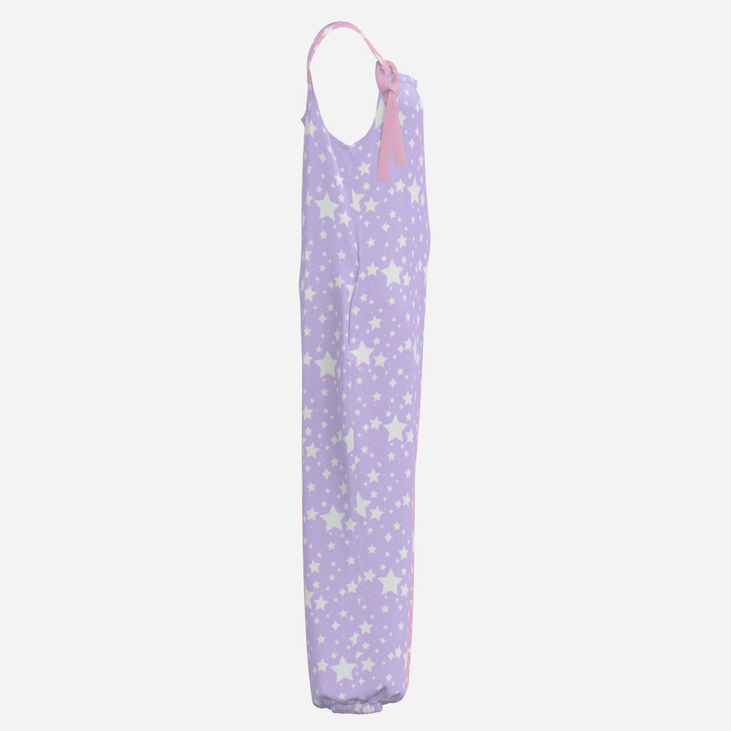 Balloony Braces Yume Stardust Pastel Jester Lavender Pink Overalls