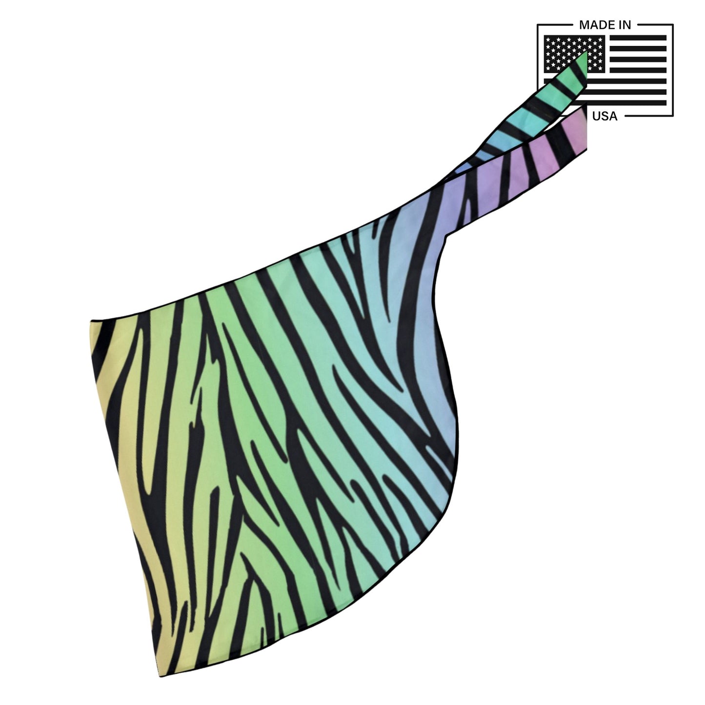 Gentle Rainbow Tiger Beach Sarong Wrap