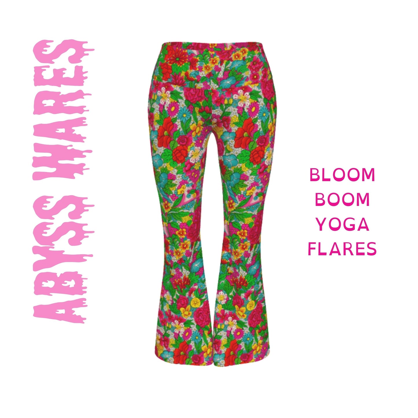 Bloom Boom Yoga Flare Pants