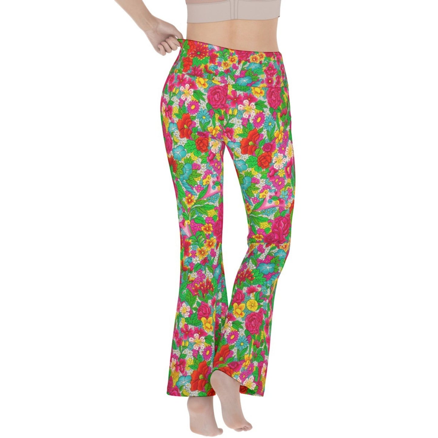 Bloom Boom Yoga Flare Pants