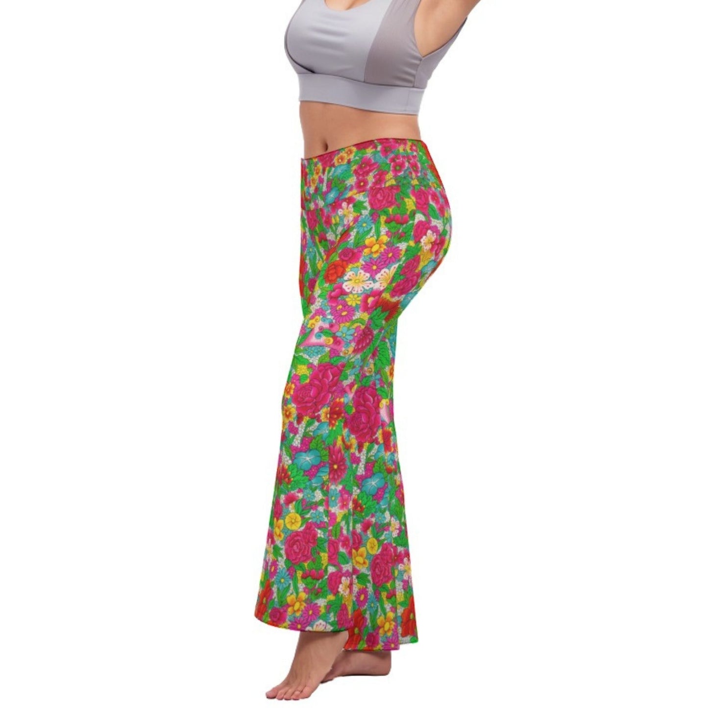 Bloom Boom Yoga Flare Pants