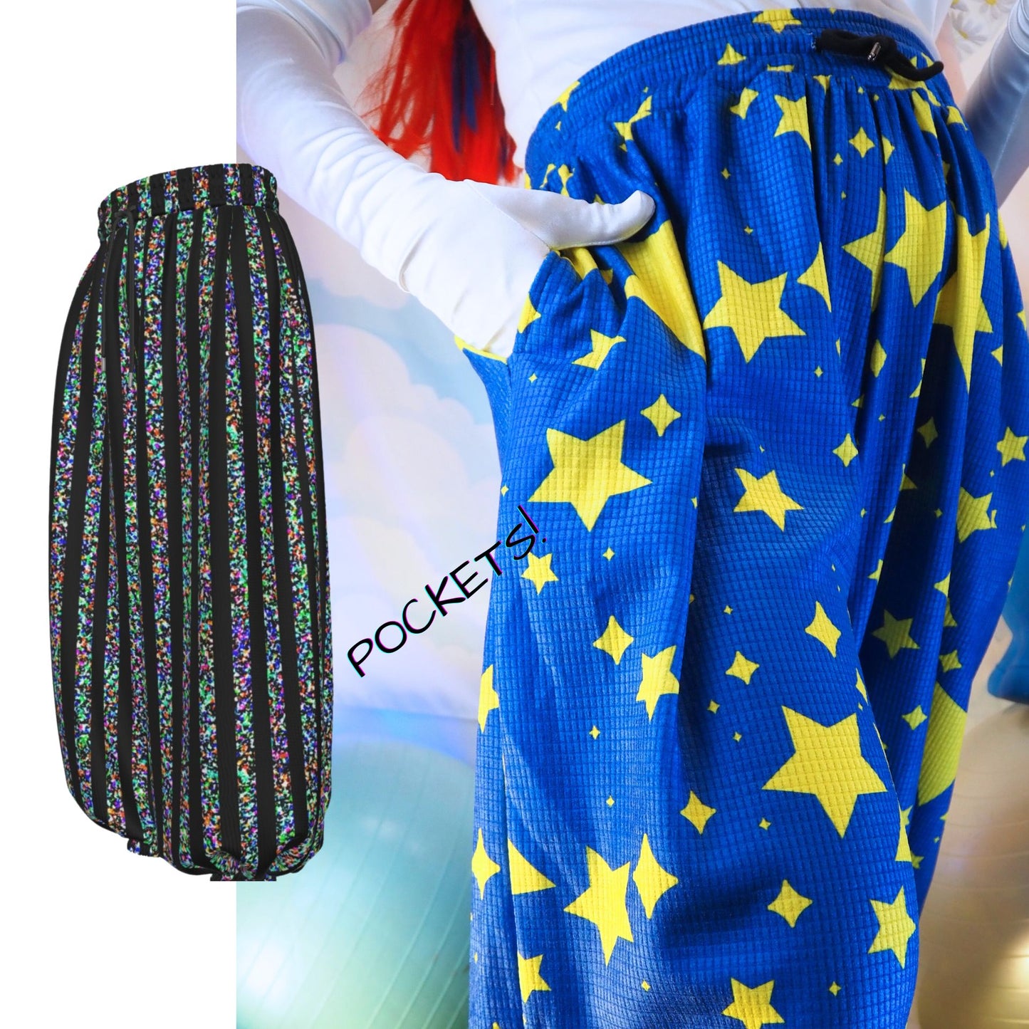 Brainrot Stripe Phat Pants