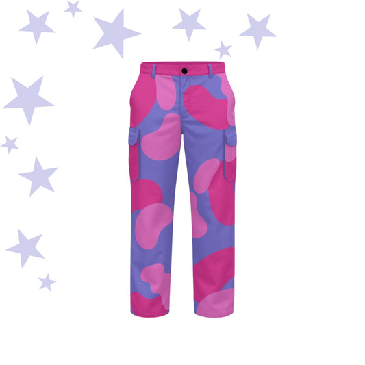 Bubblegum Camo Clowncore Cargos