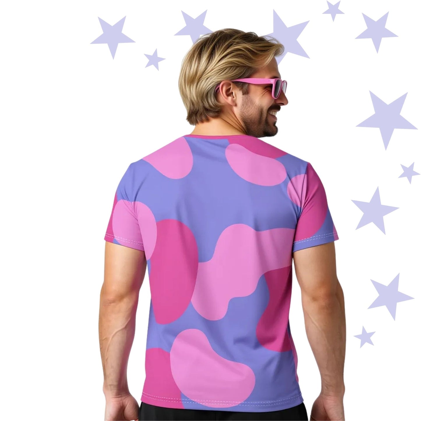 Bubblegum Camo Clown Shirt Mens Unisex