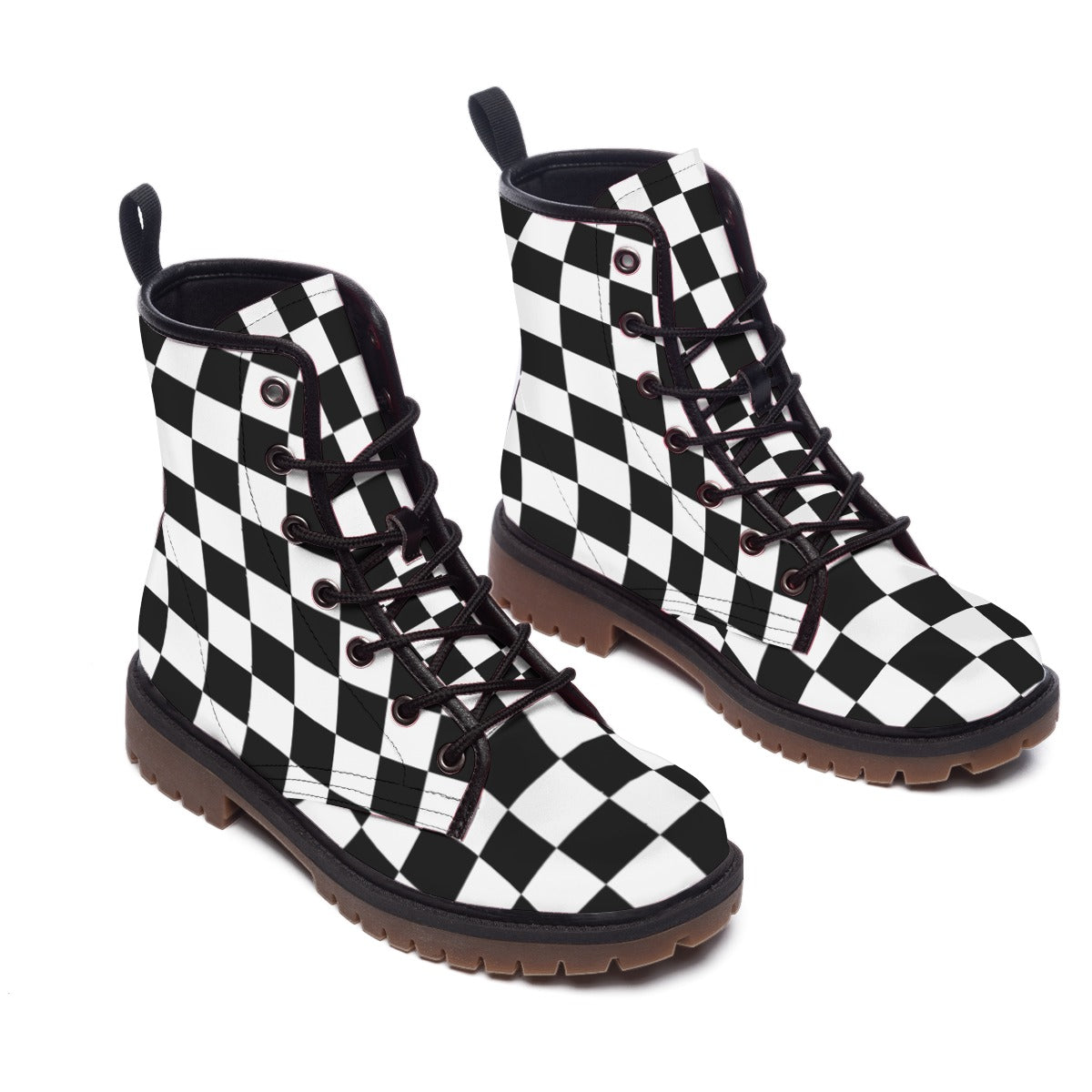 Checker Stompers Comfort Clown Boots