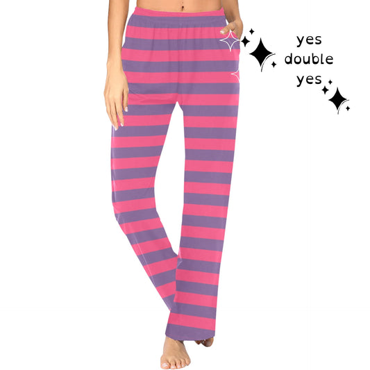 Cheshire Cat Stripe PJ Pants