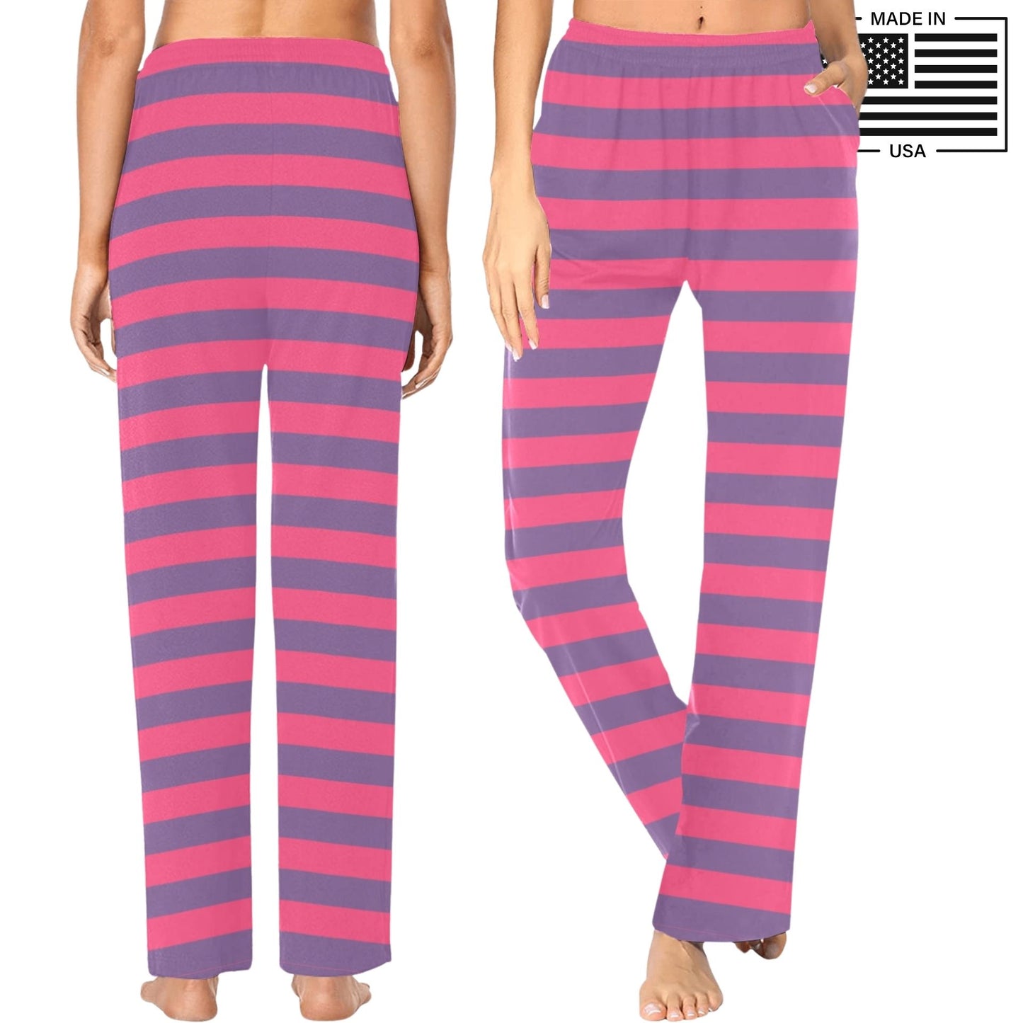Cheshire Cat Stripe PJ Pants