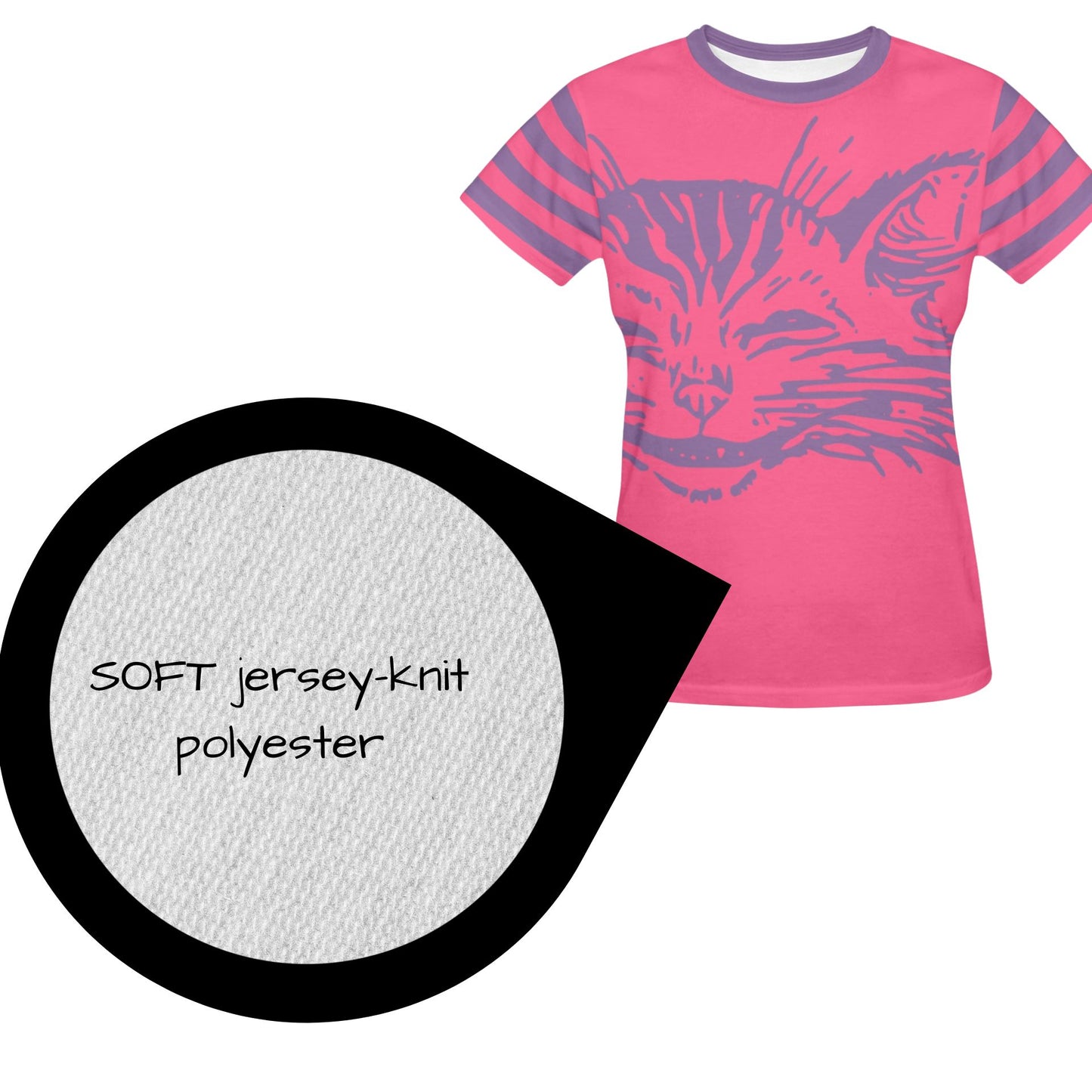 Cheshire Cat Women's Graphic Tshirt