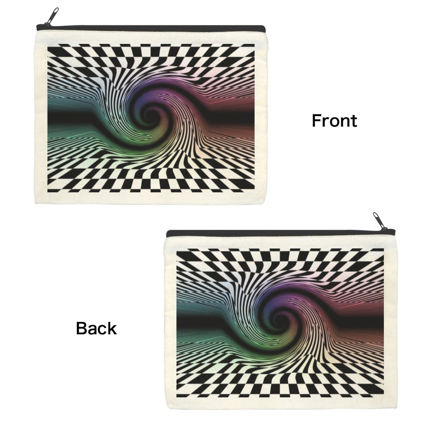 Chromatrip Check Zip Bag