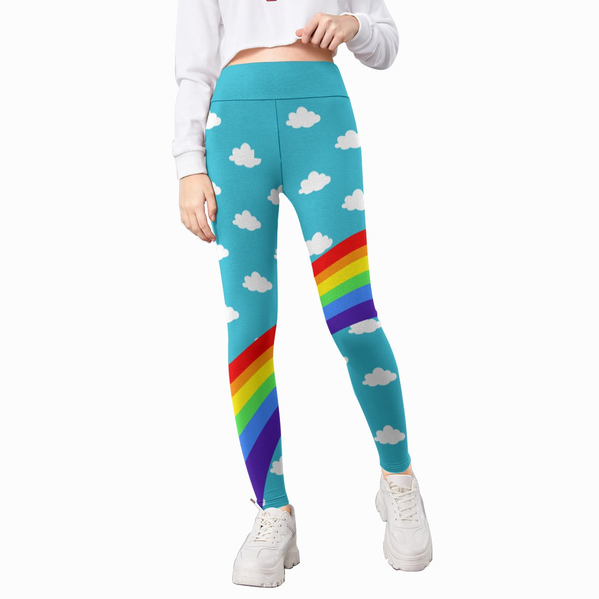 Clouds n Rainbows Kids Leggings