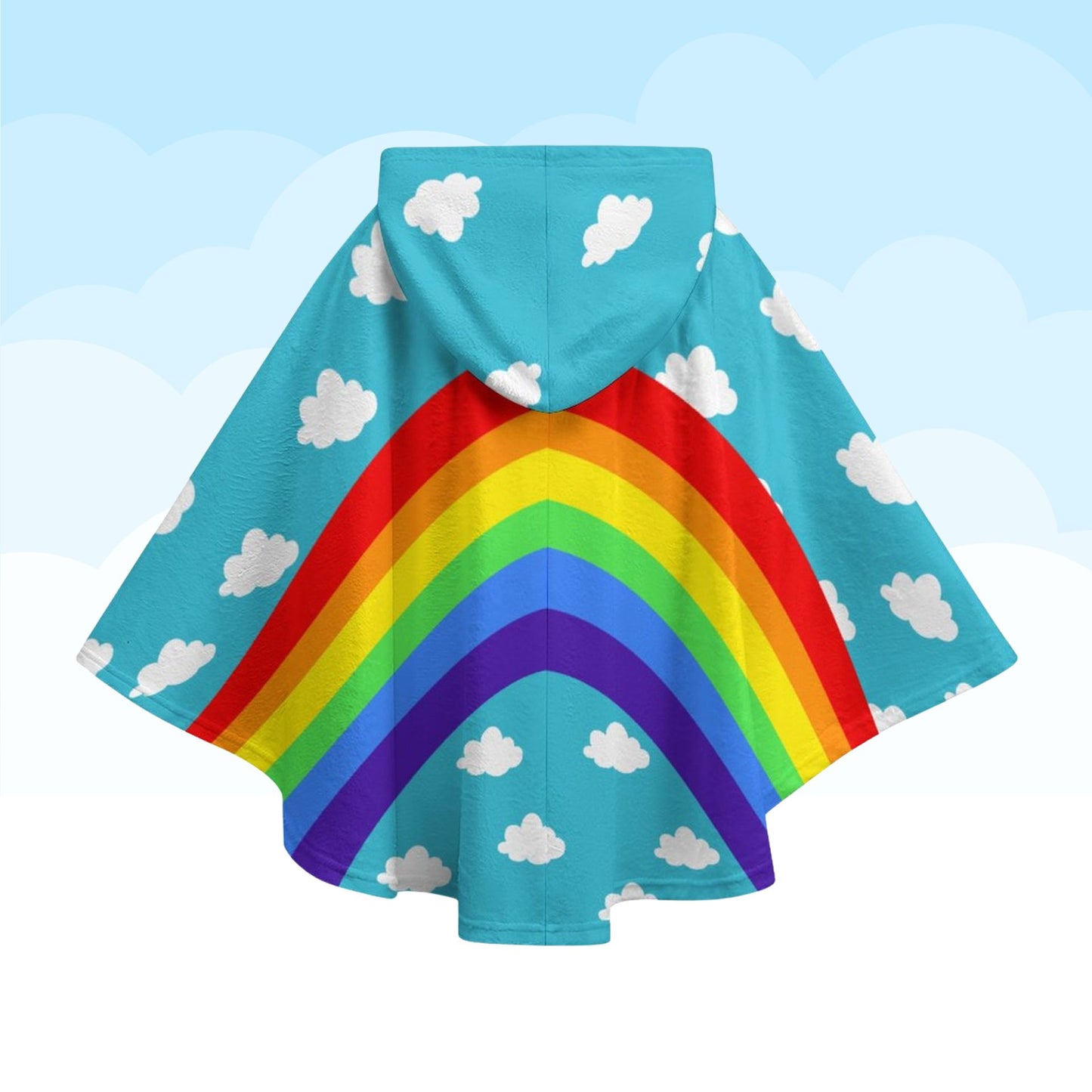 Clouds n Rainbows Cuddle Cloak