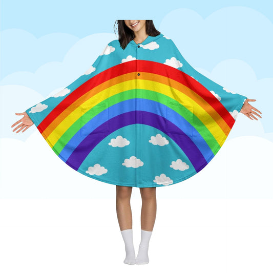 Clouds n Rainbows Cuddle Cloak