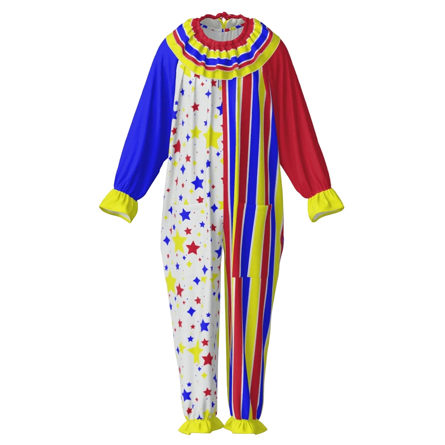 Clown Star Primary Clown Suit  adult clowncore costume
