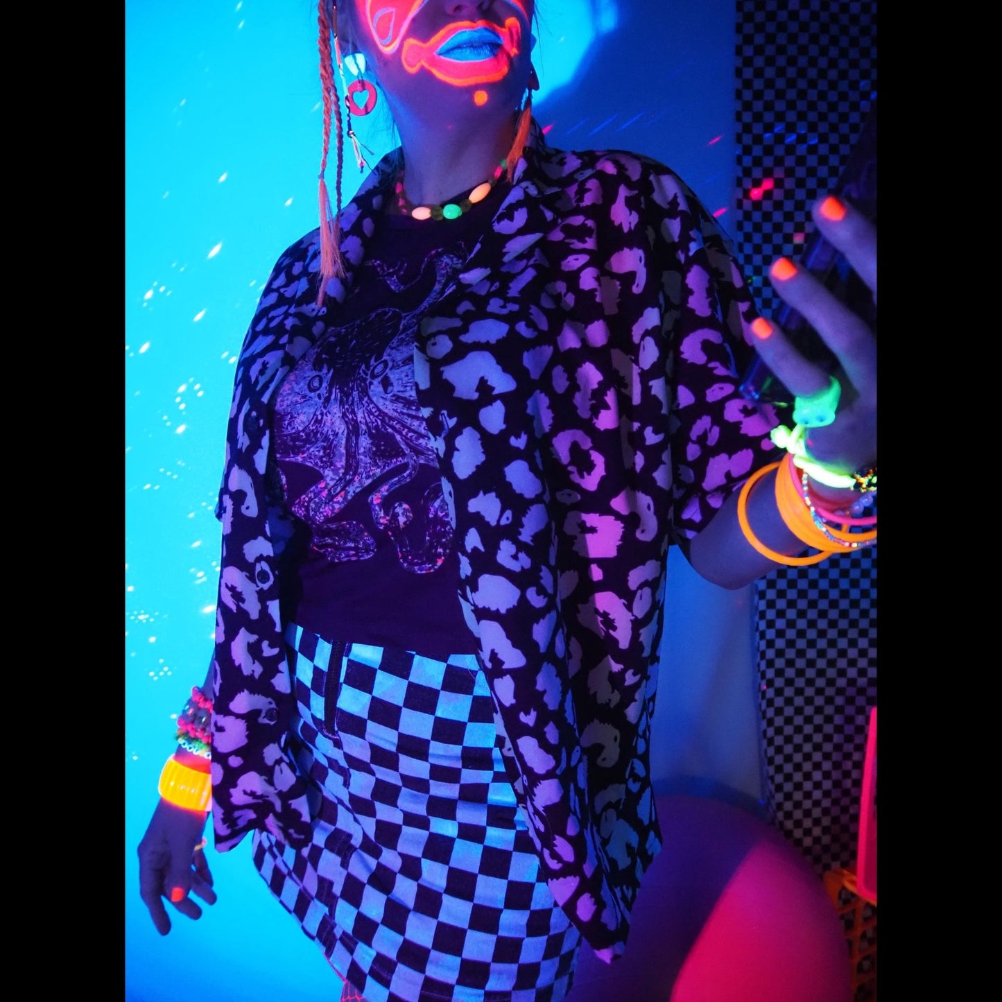 Cosmic Horror Octopus Crop Top