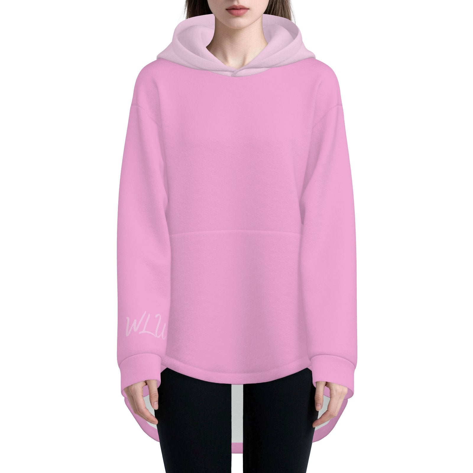 Cozy Bunny Hoodie WLU Kenta Pink Rabbit Ear Sweater