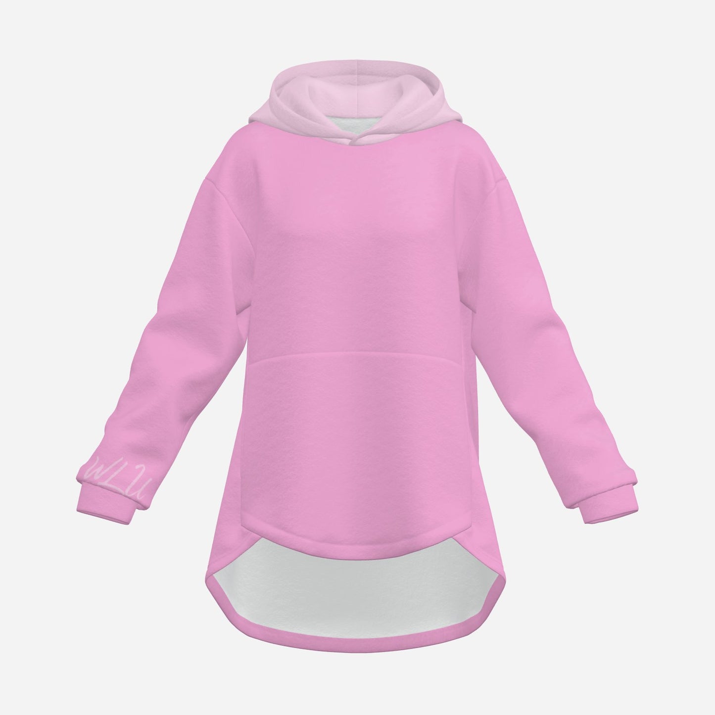 Cozy Bunny Hoodie WLU Kenta Pink Rabbit Ear Sweater