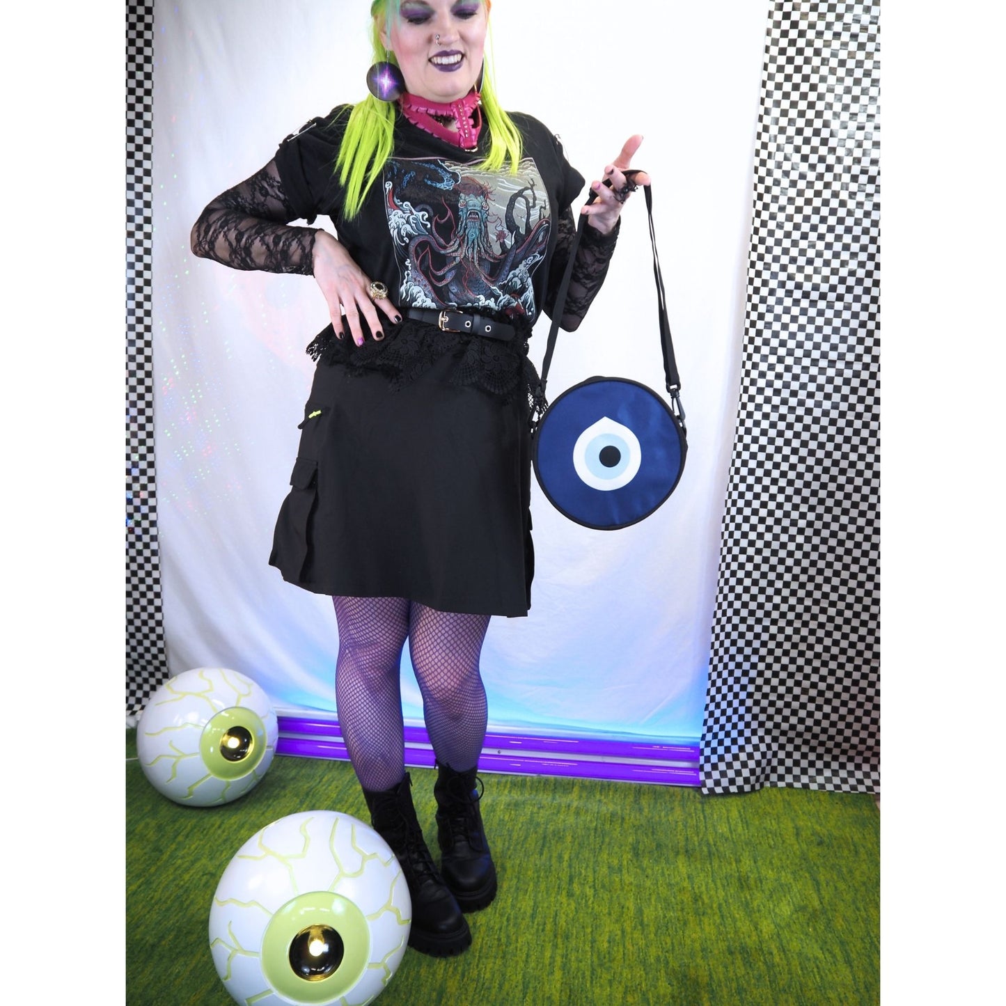 Evil Eye Crossbody Purse