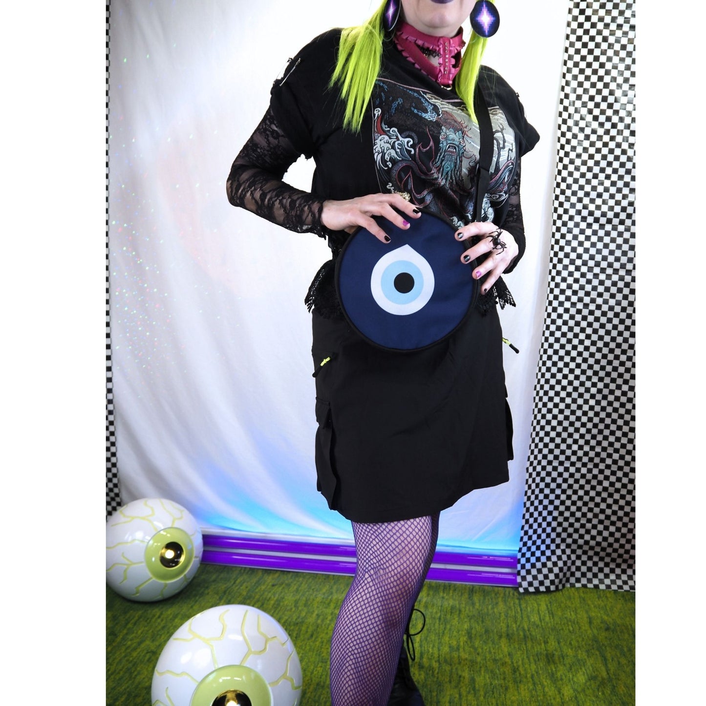 Evil Eye Crossbody Purse