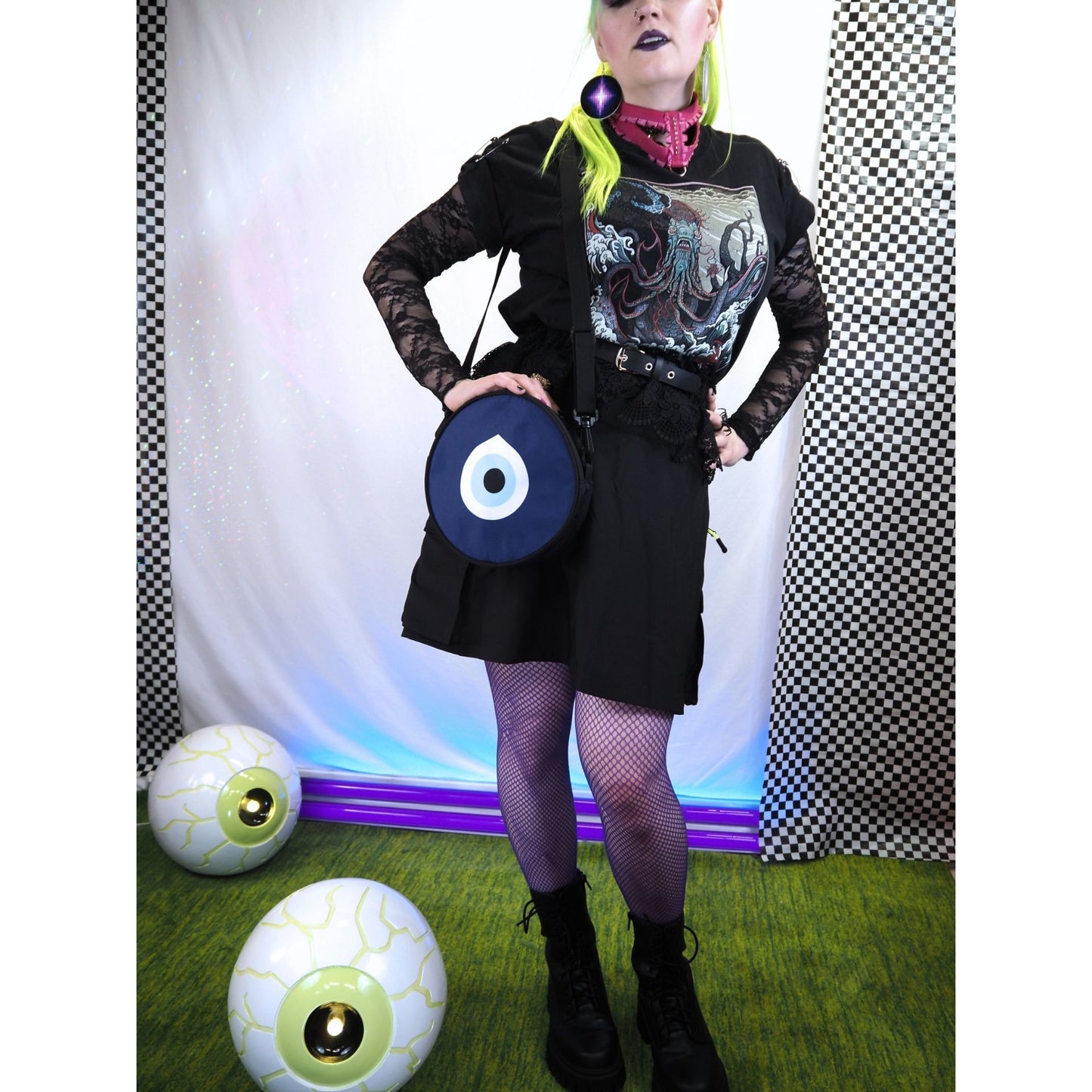 Evil Eye Crossbody Purse