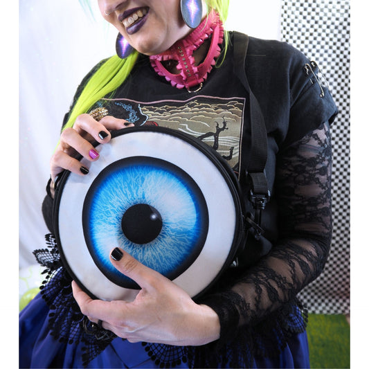Eyeball Crossbody Bag! Blue Eye Purse