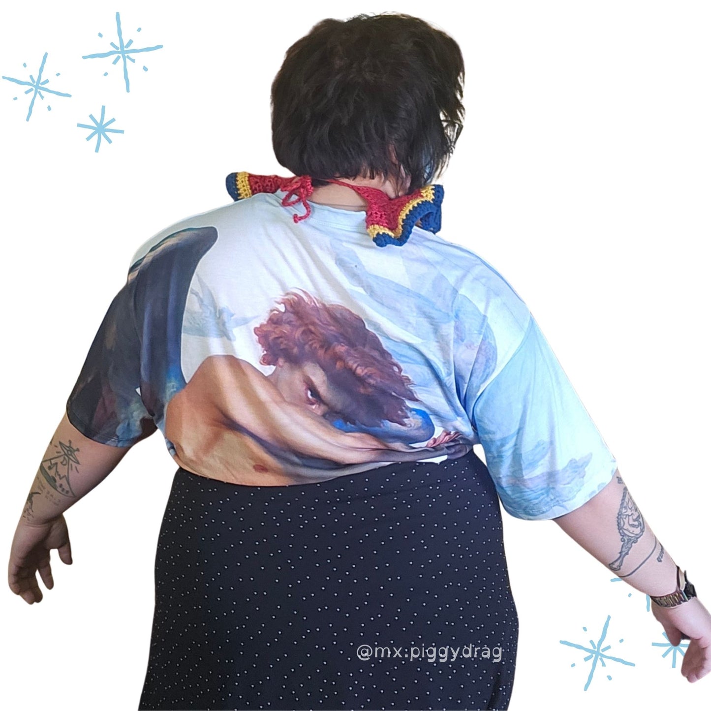 Fallen Angel Lucifer Tshirt USA-made