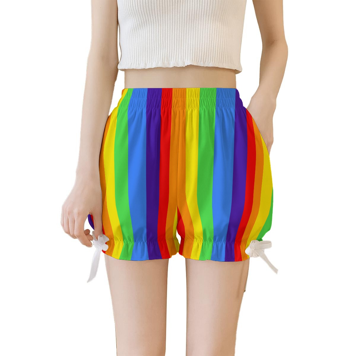 Fun Rainbow Stripe Clown Knickers