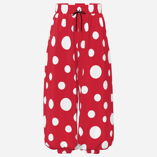 Baggy Pantaloons Gnome Mushroom Bloomers Toadstool Clown Pants