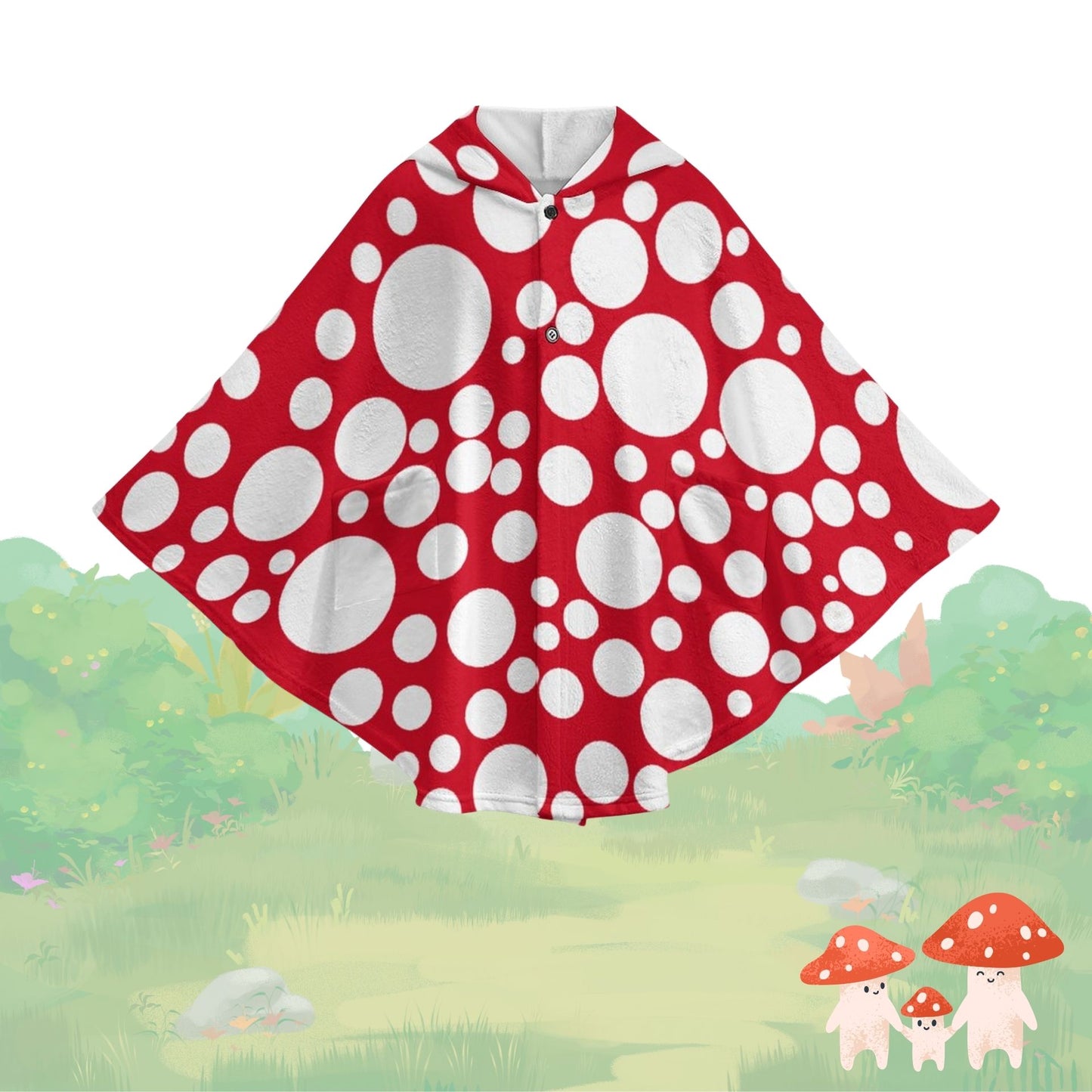 Gnome Mushroom Cuddle Cloak