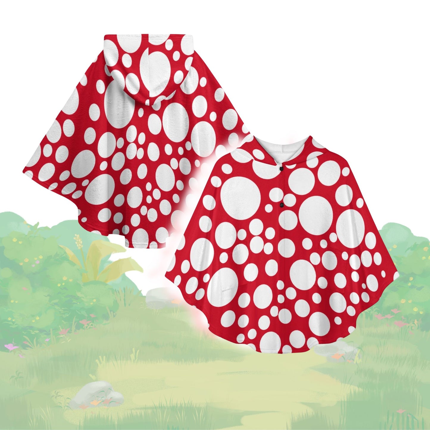Gnome Mushroom Cuddle Cloak