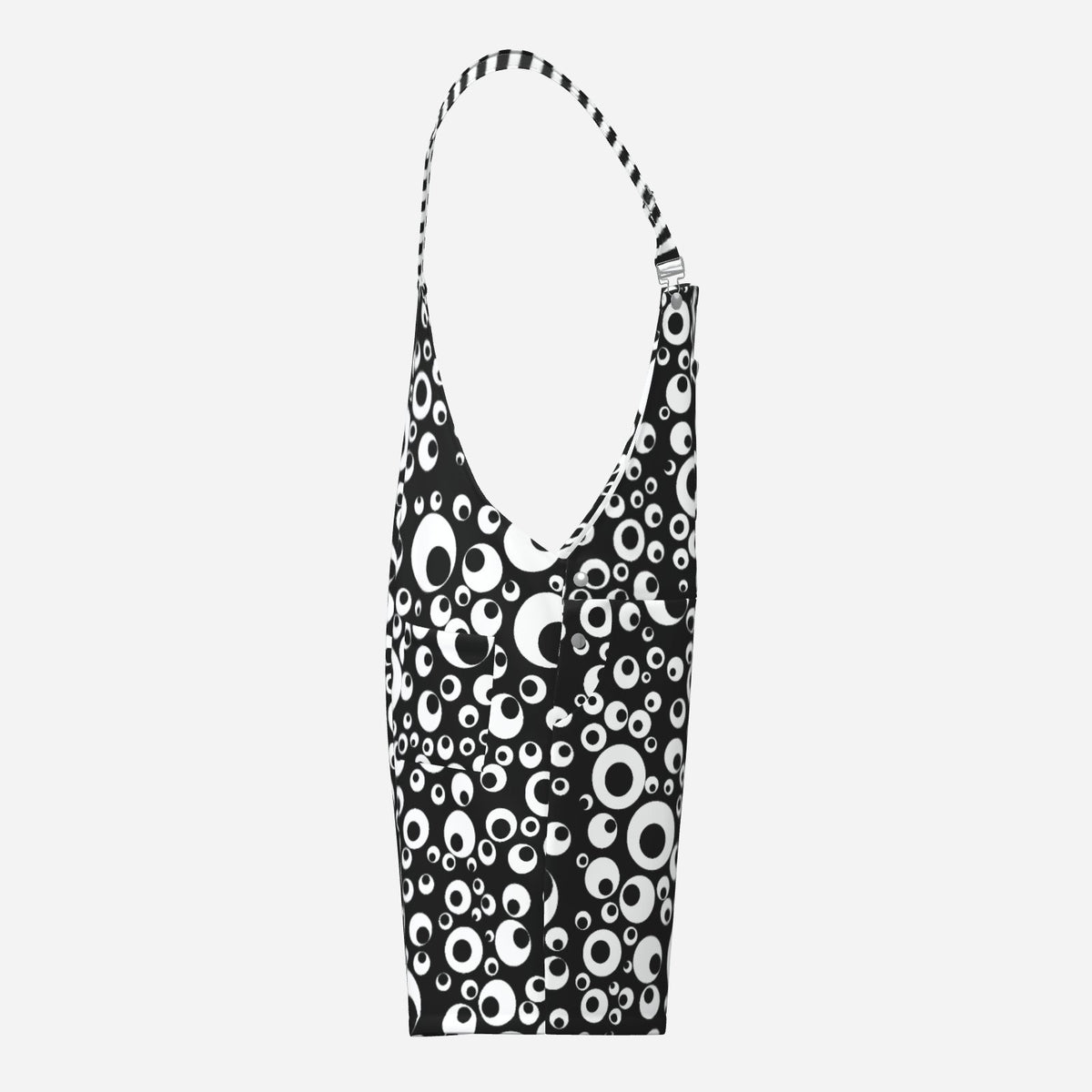 Shortie Overalls Googly Eyes Weirdcore Dungaree Shorts Romper
