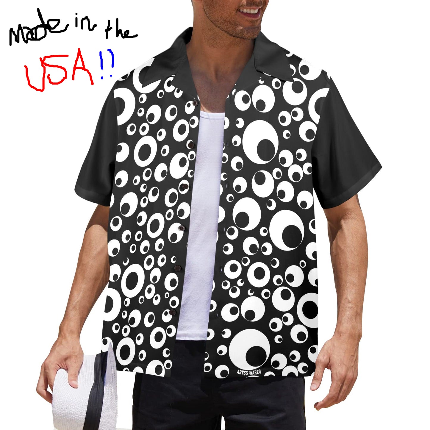 Googly Eye Bowling Shirt USA-made