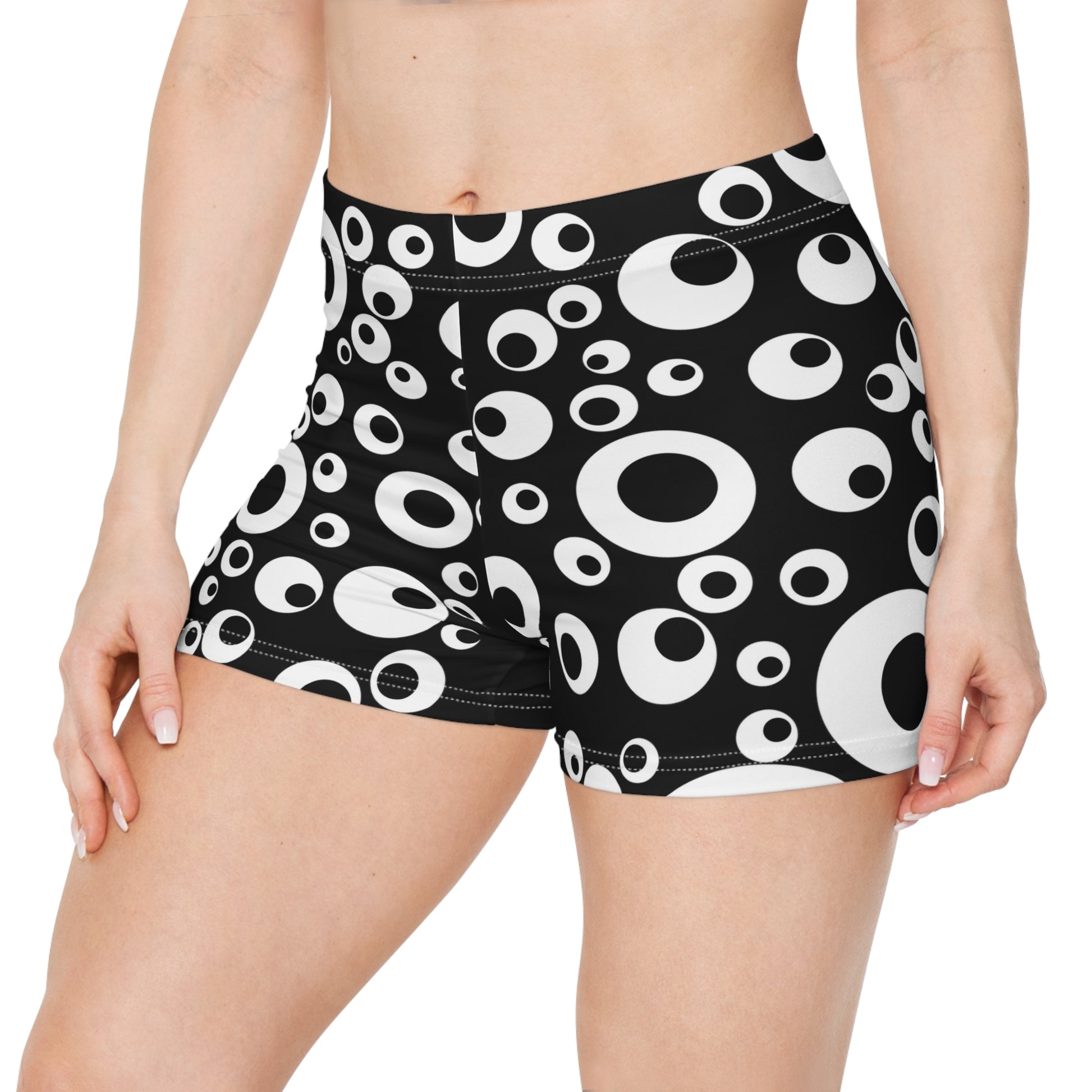 googly eye booty shorts