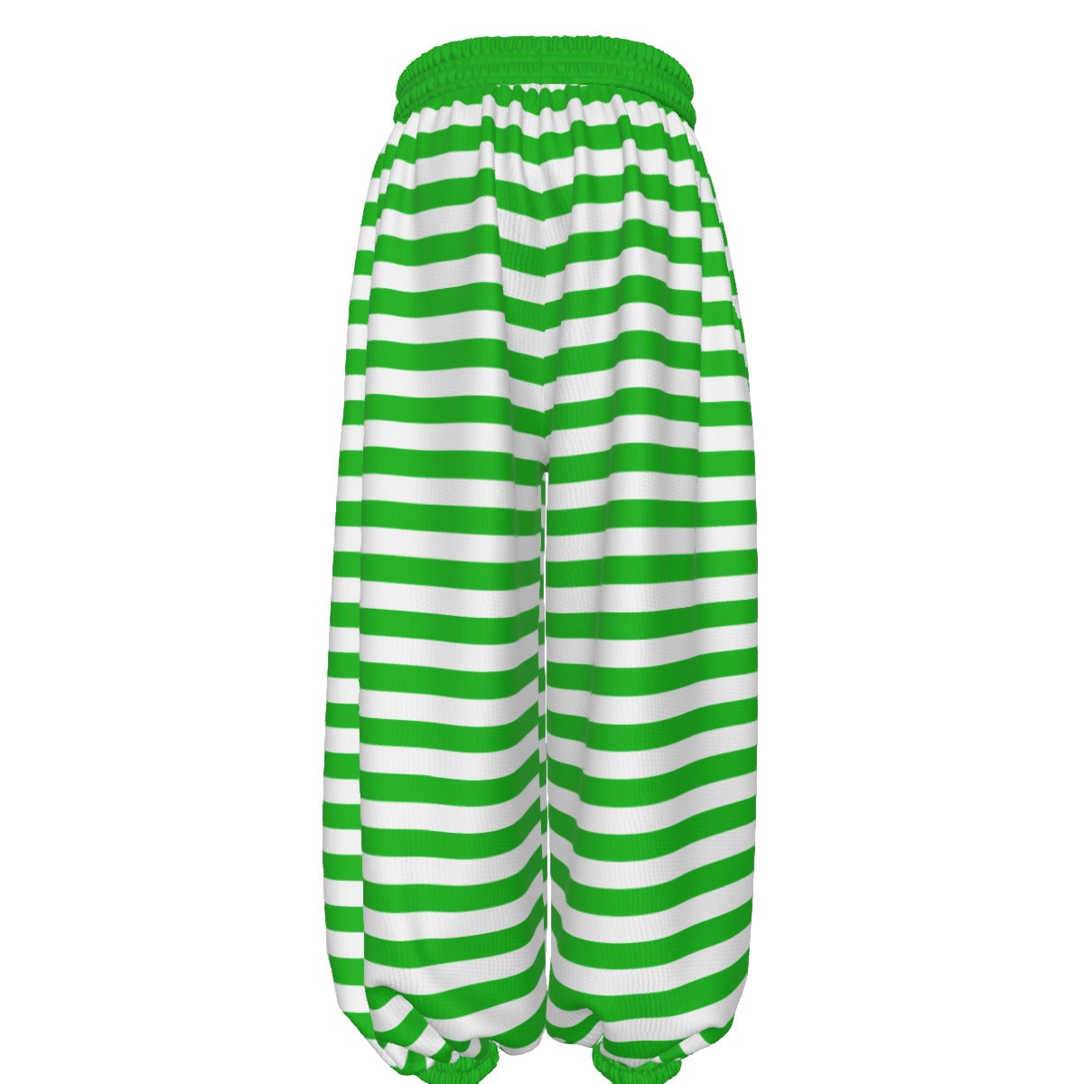Grün-Weiße Elfenstreifen-Pantaloons