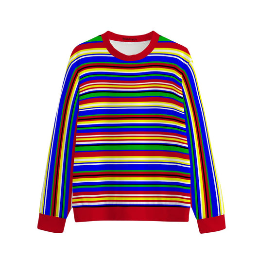 Happy Stripes Clowncore Sweatshirt